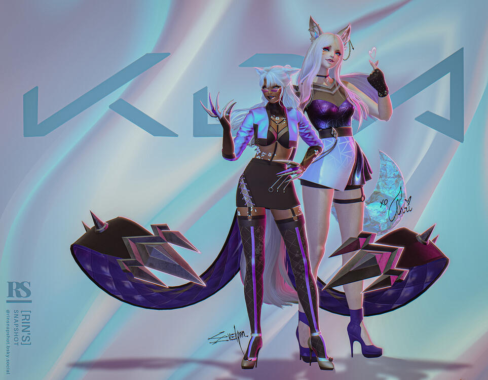 Rin &amp; Cinder | Personal Work