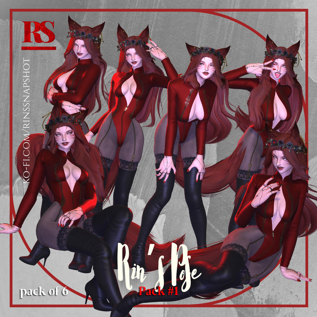 [RS] Rin's Pose Pack #1
