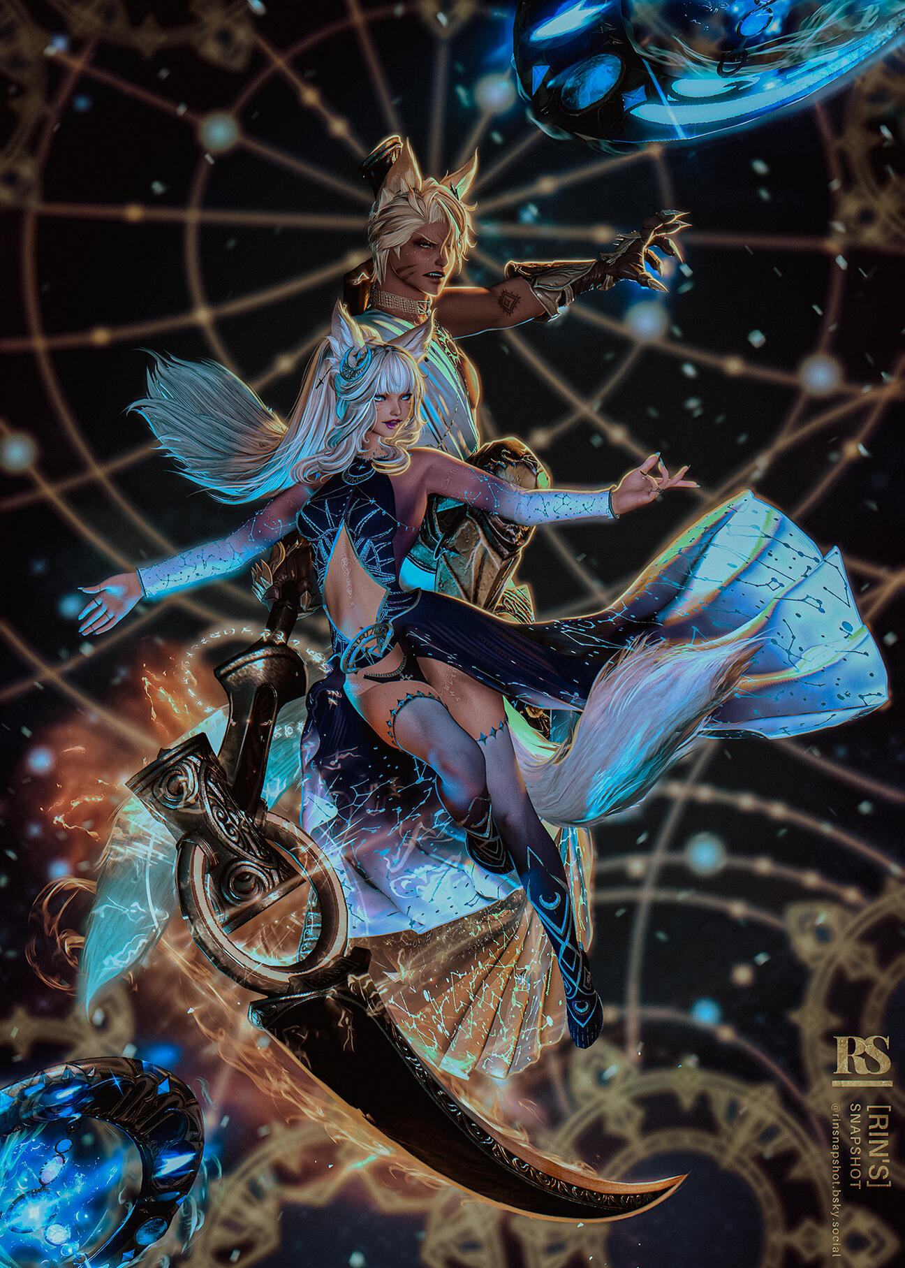 Rin & Zalerian | Personal Work